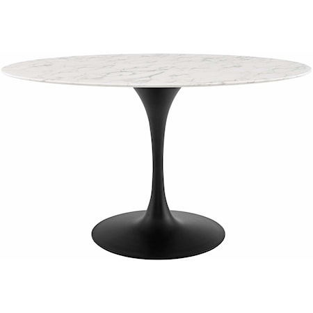 54" Oval Dining Table