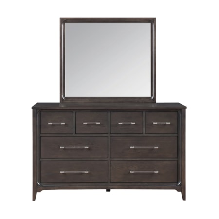 Dresser and Mirror