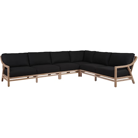 4-Piece Outdoor Sectional Sofa
