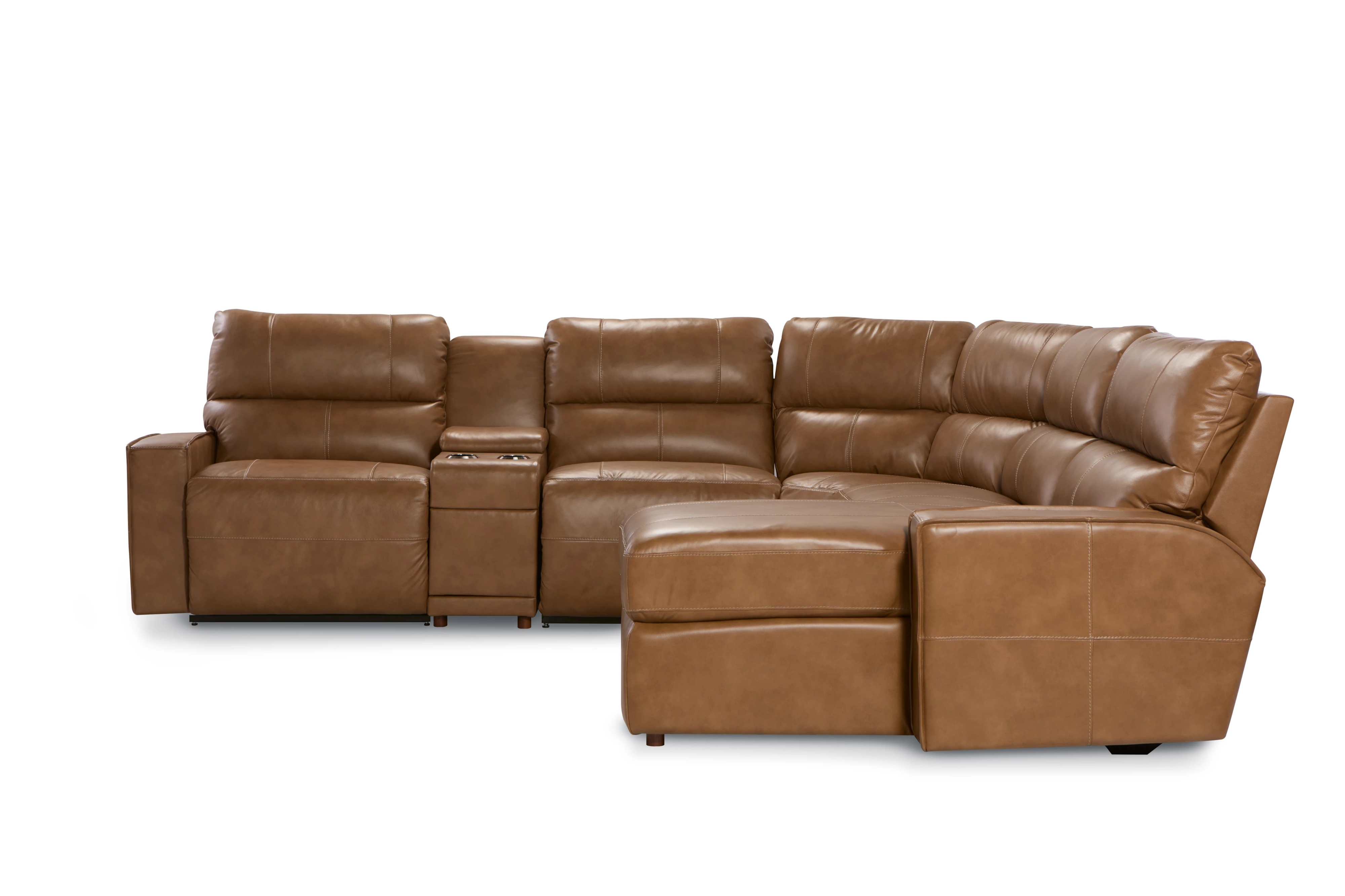 4-Seat Manual Reclining Sectional Sofa
