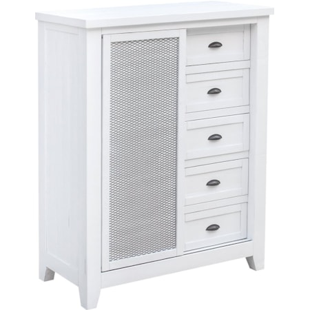 Cottage Creek Furniture Brookfield 3541-0741 Rustic 5-Drawer Sliding ...