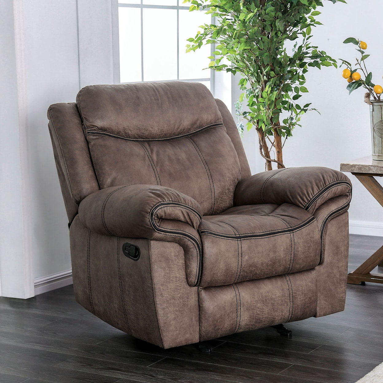 Furniture of America - FOA Celia Glider Recliner