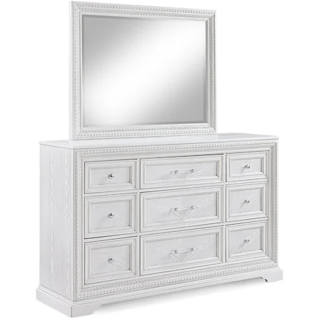 Dresser and Mirror