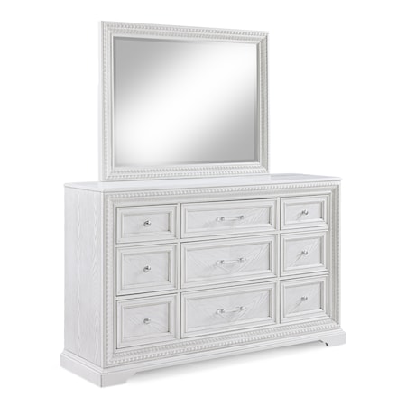 Dresser and Mirror