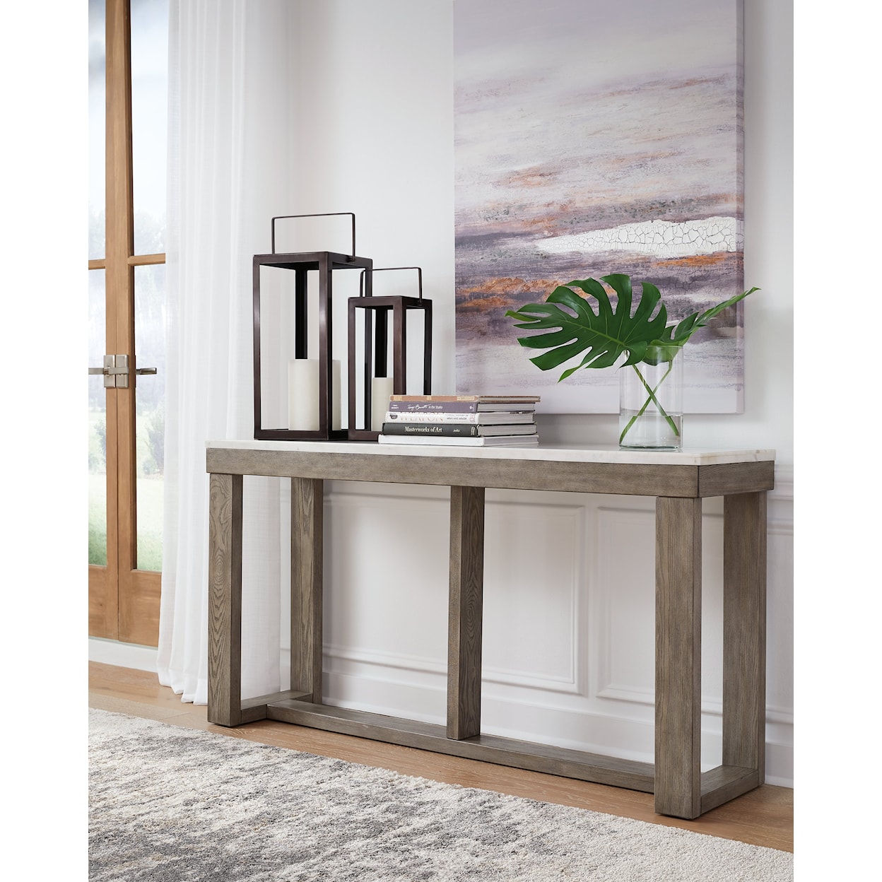 Ashley Signature Design Loyaska Sofa Table