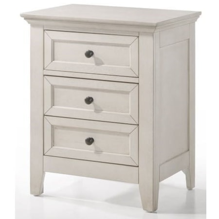 3-Drawer Nightstand