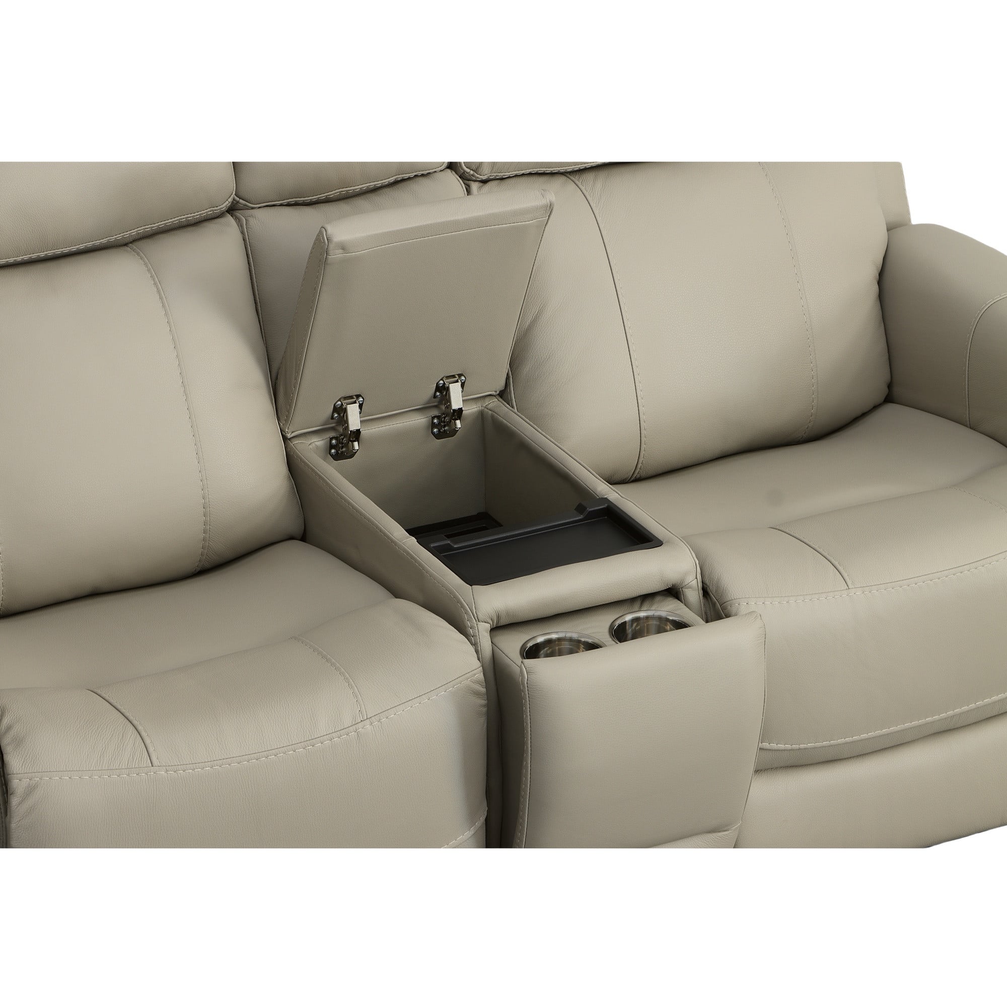 Flexsteel Easton 219160 Power Reclining Console Loveseat With Power ...