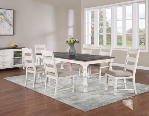 Farmhouse 8-Piece Dining Set