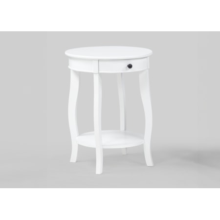 1-Drawer Chairside Table