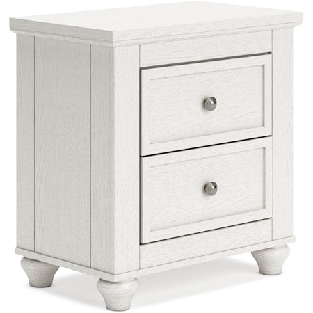 Alisdair Louis Philippe 2 Drawer Nightstand by Signature Design by