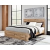 Signature Design by Ashley Furniture Hyanna King Panel Storage Bed