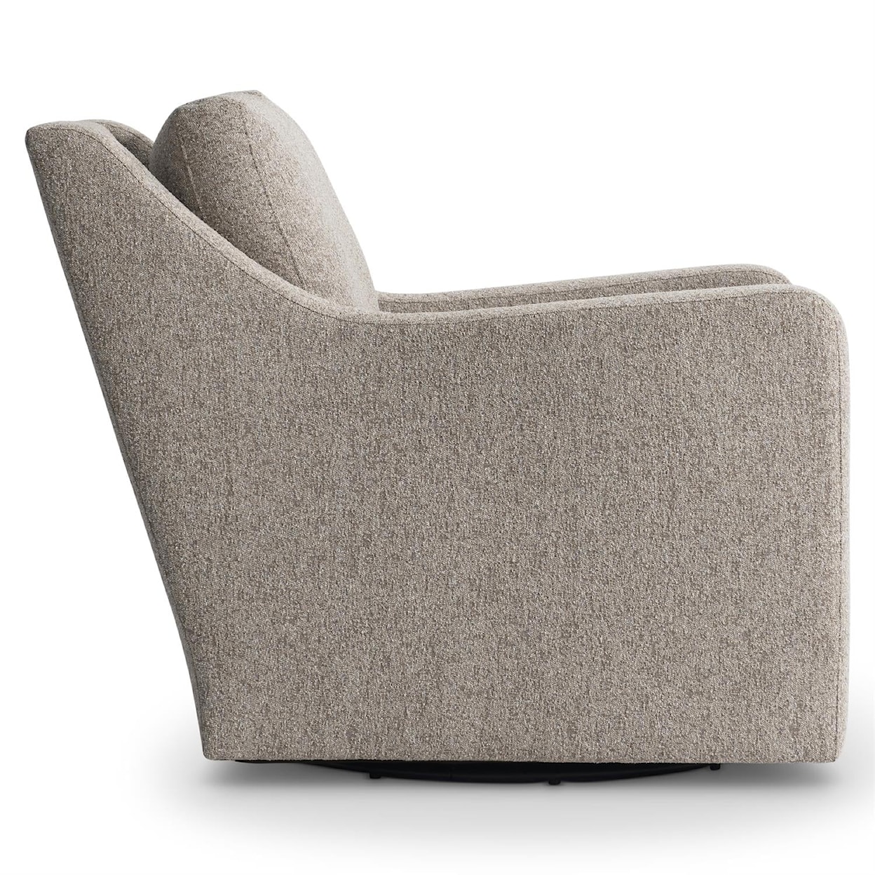 Bernhardt Plush Ventura Fabric Swivel Chair