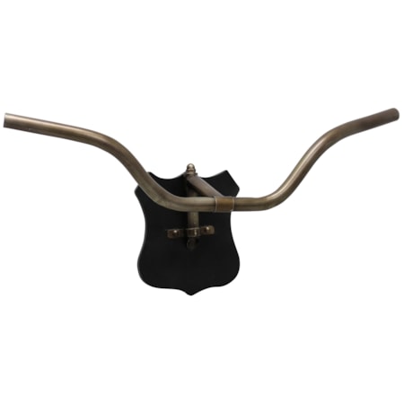 Metal Handle Bar Wall Art