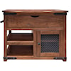 International Furniture Direct Parota Kitchen Island