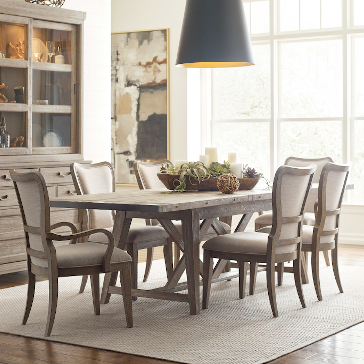 Kincaid Furniture Urban Cottage 7-Pc Dining Set