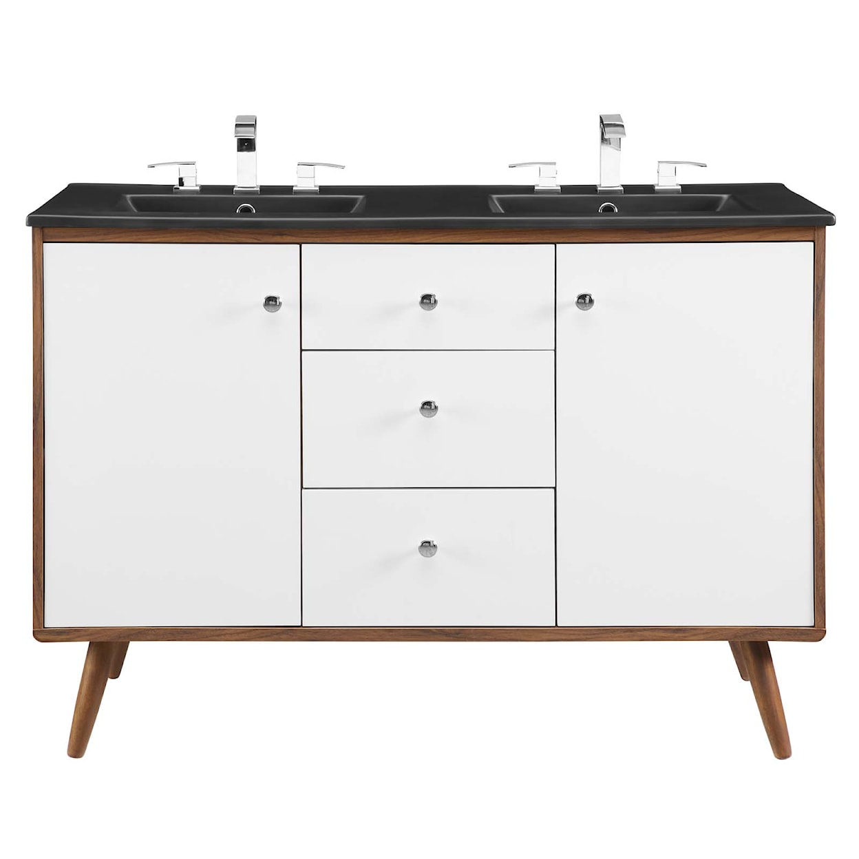 Modway Transmit 48" Double Sink Bathroom Vanity