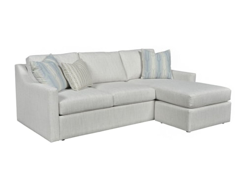 2-Piece Sofa Chaise with Reversible Chaise