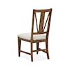 Magnussen Home Bay Creek Dining Dining Side Chair w/ Upholstered Seat