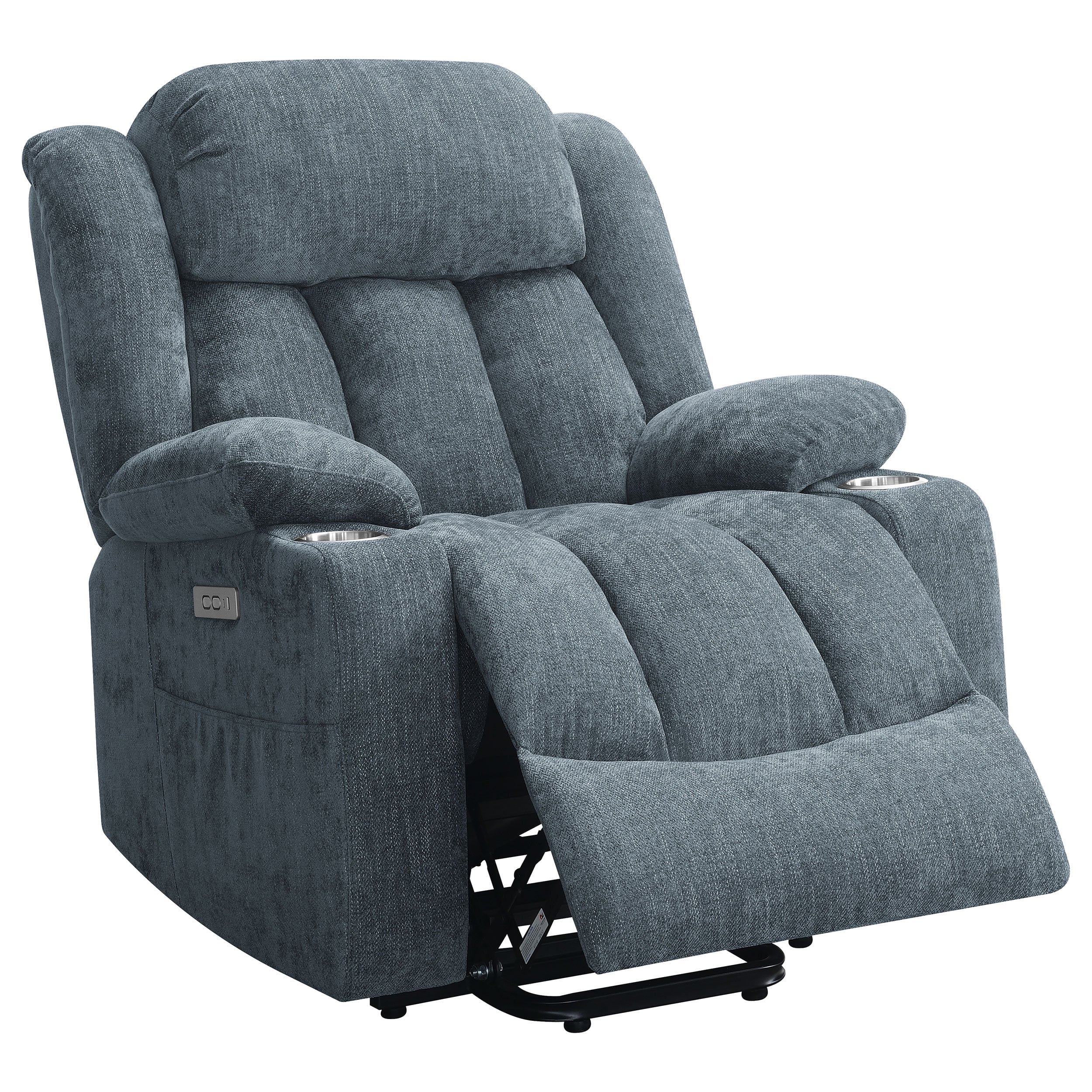 Houston Power Lift Recliner Slate