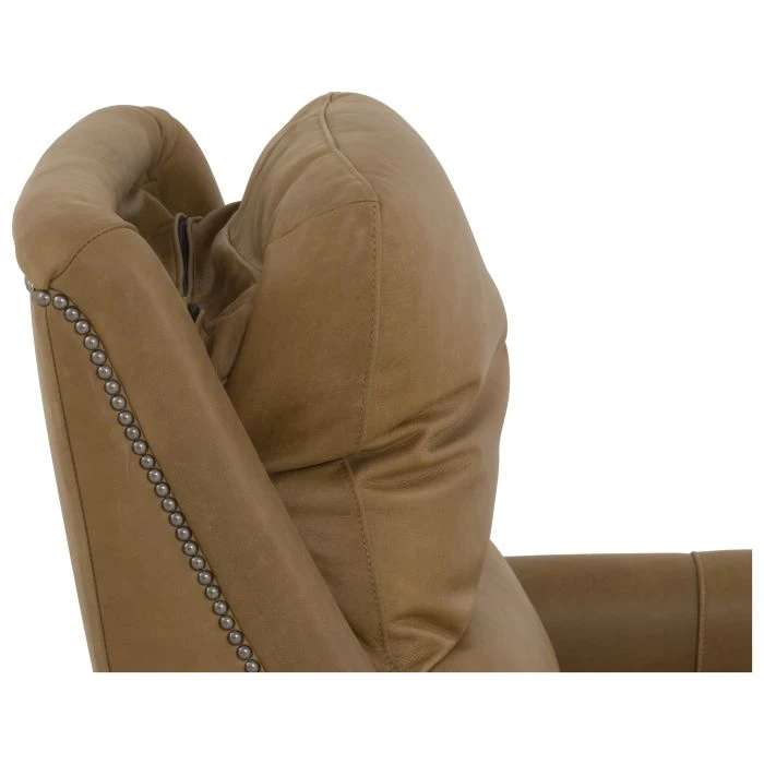 Fairfield The Leather Reserve Leather Power Recliner w/Nailhead Trim