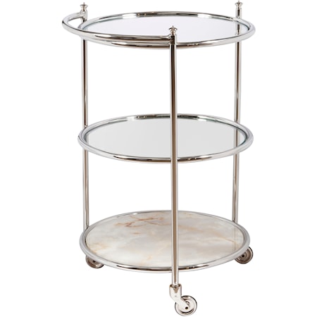 3 Tier Metal Trolley