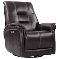 Casual Three Way Recliner with Power Headrest