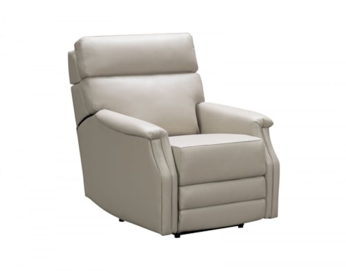 Contemporary Power Recliner with Adjustable Power Headrest