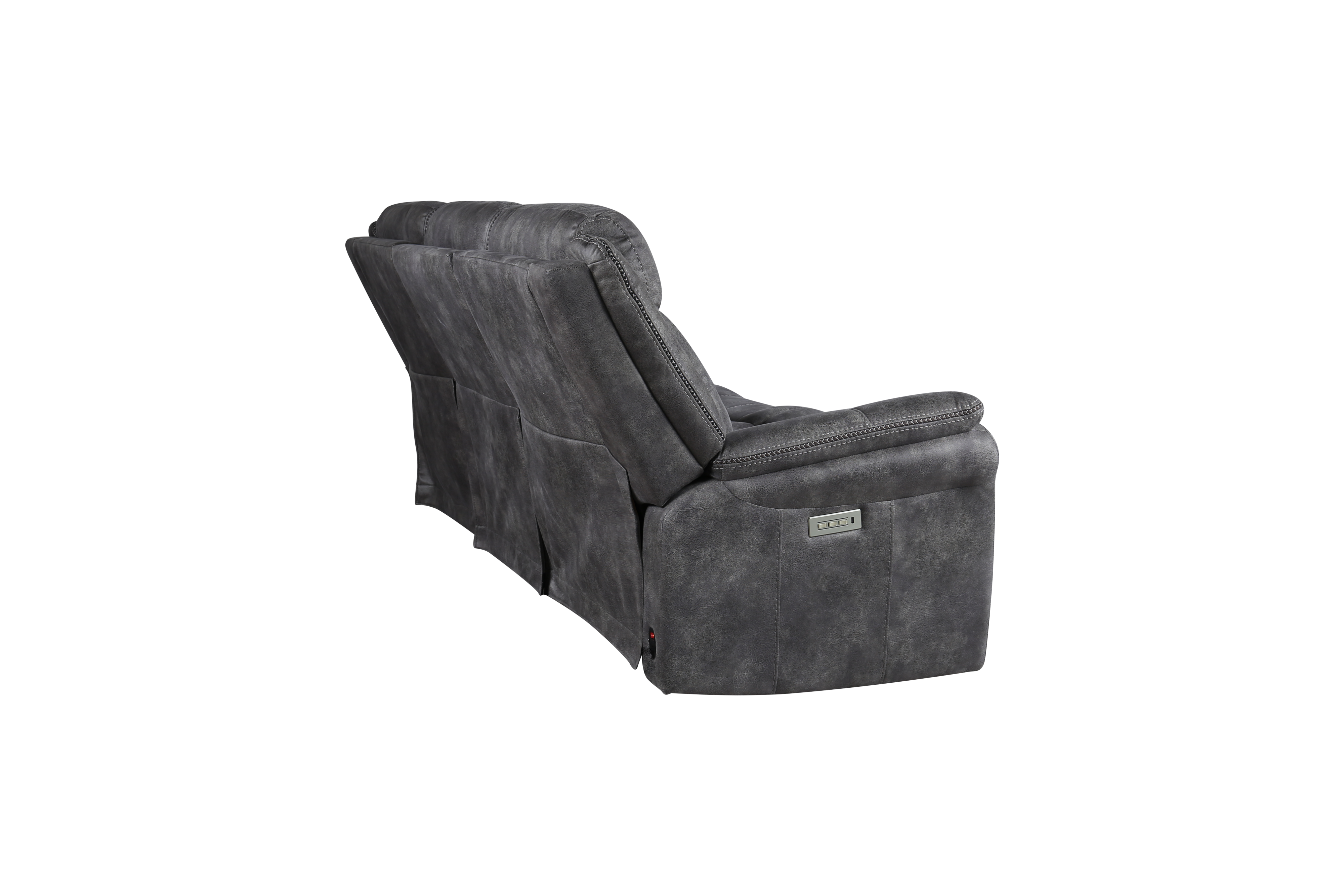 Steve Silver Morris MOR950SS Power Reclining Sofa with USB Port