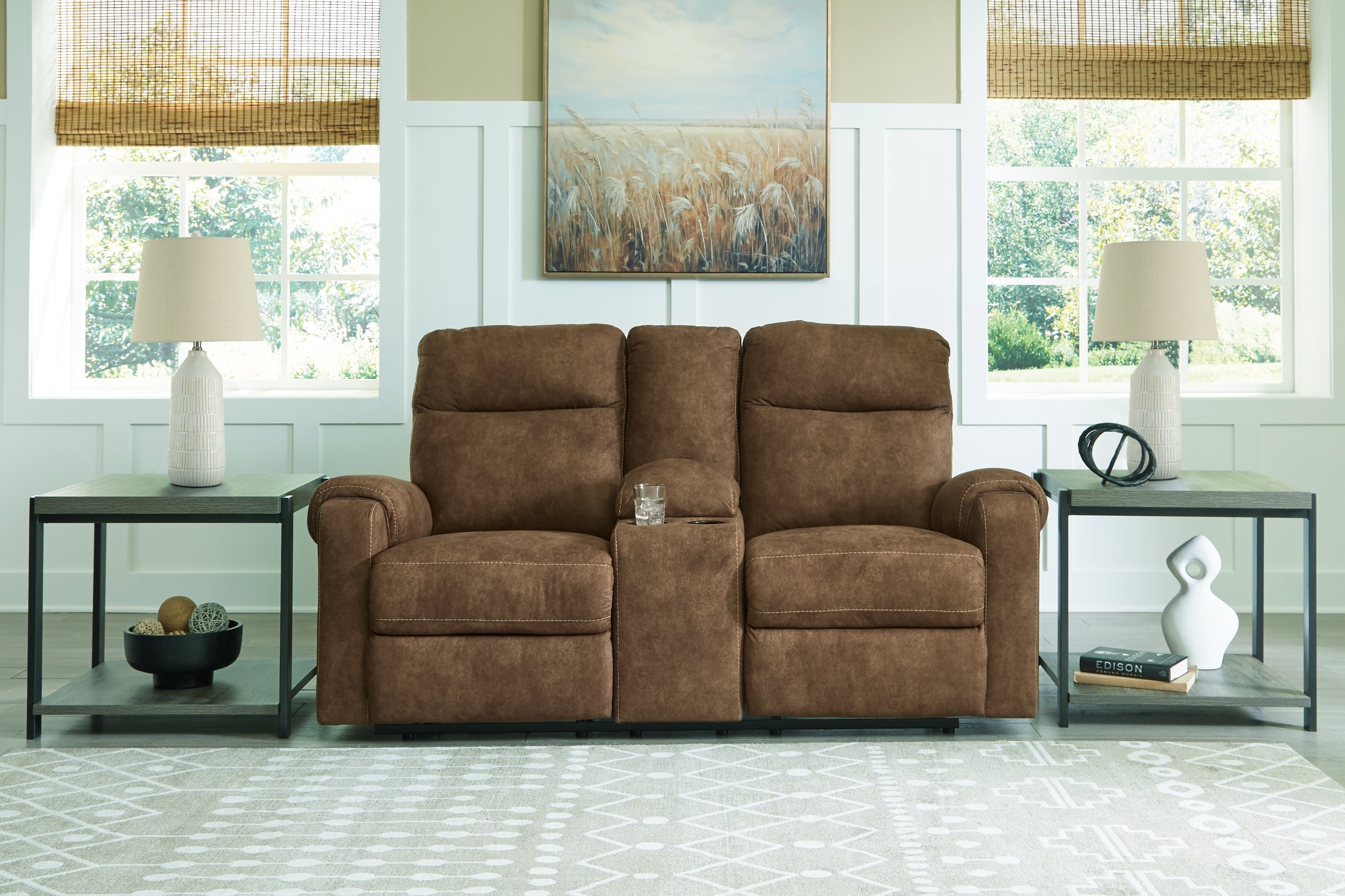 Reclining Loveseat With Console