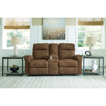 Reclining Loveseat With Console