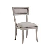 Apertif Upholstered Side Chair with Nailheads