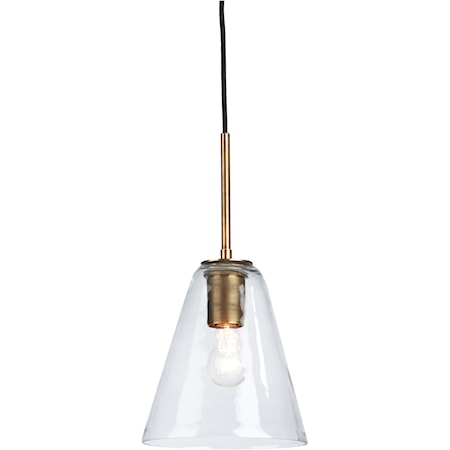 Contemporary Glass Pendant Light