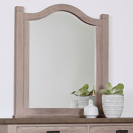 Arched Beveled Mirror