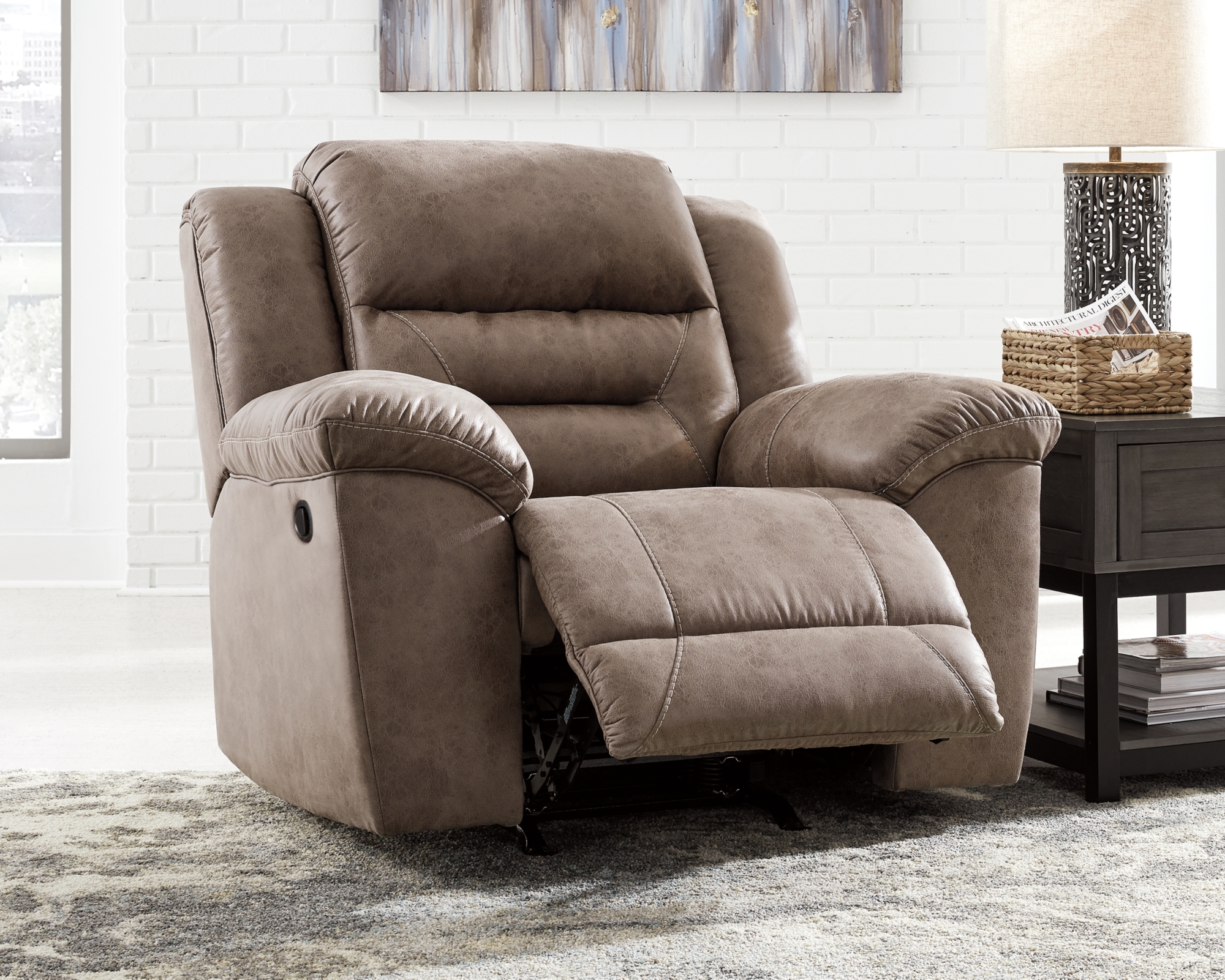 Signature Design by Ashley Stoneland Rocker Recliner