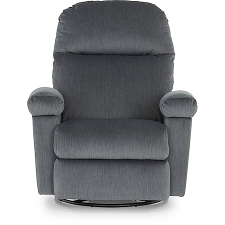 Pwr Swivel Recliner w/ Adjustable Arms &amp; HR