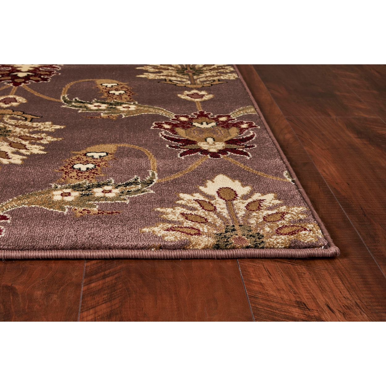 Kas Cambridge 3'3" X 4'11" Plum Palazzo Area Rug