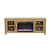 Legends Furniture Tybee 69" Fireplace TV Stand