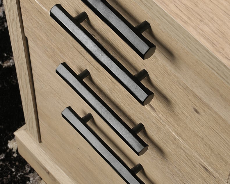 Sauder Aspen Post Aspen Post Double Pedestal Executive Desk