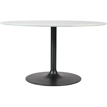 Round Marble Dining Table 54"