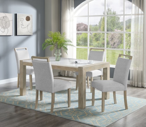 Contemporary 5-Piece Dining Set