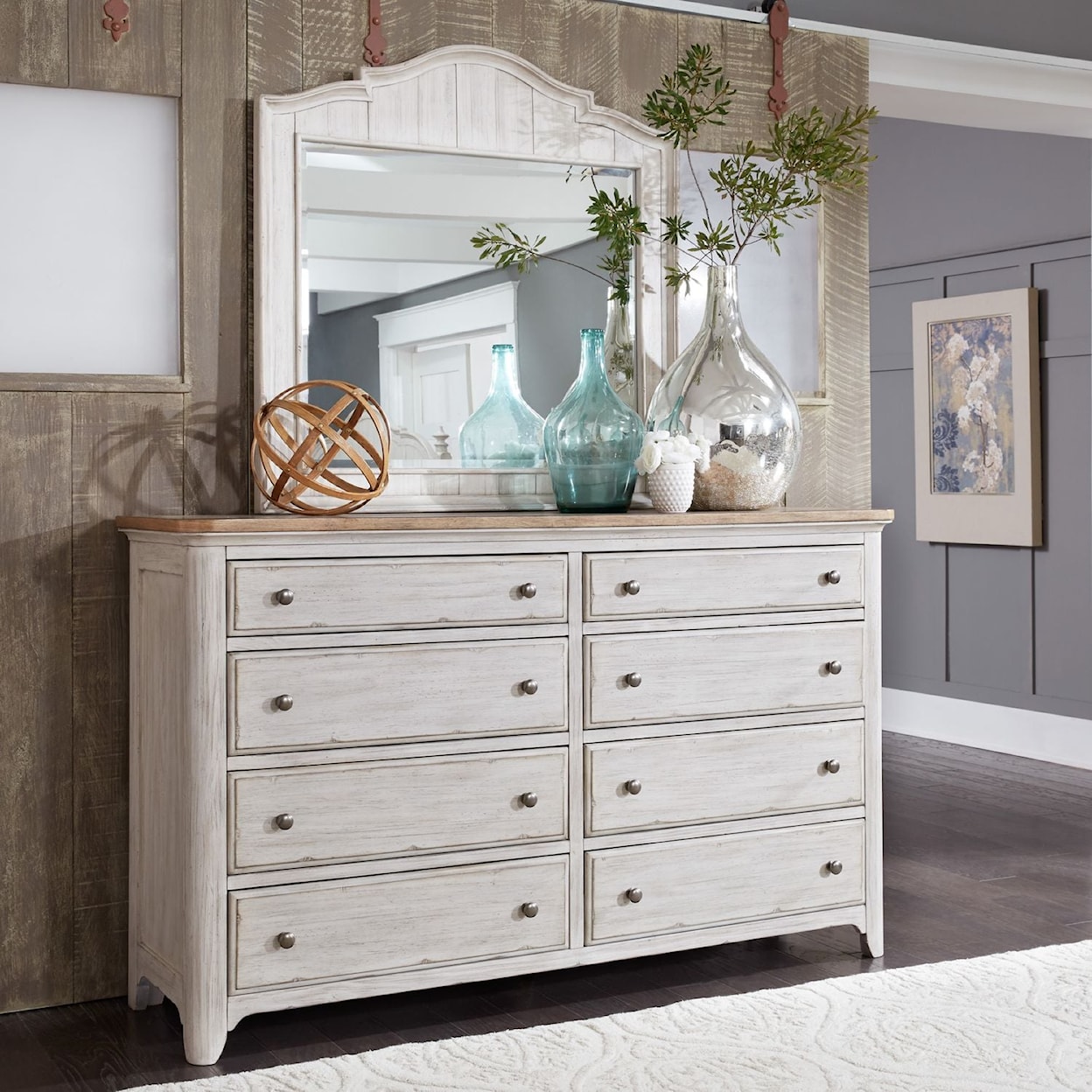 Liberty Furniture Farmhouse Reimagined King Bedroom Set