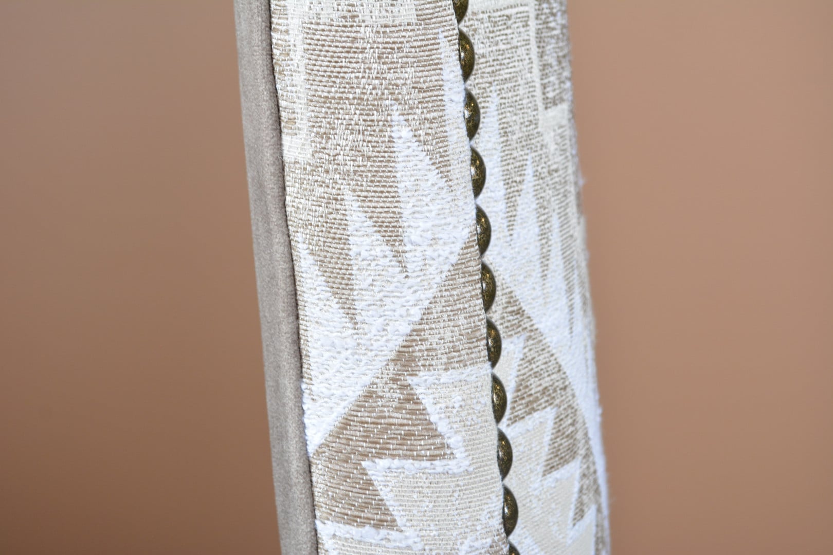 Arm Chair with Suede Fabric Seat