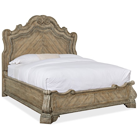 King Panel Bed