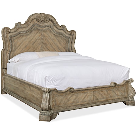 King Panel Bed