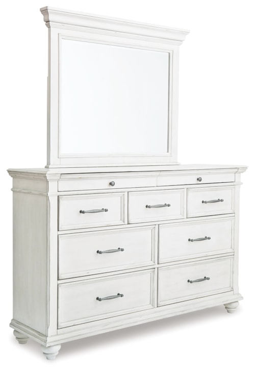 Dresser And Mirror