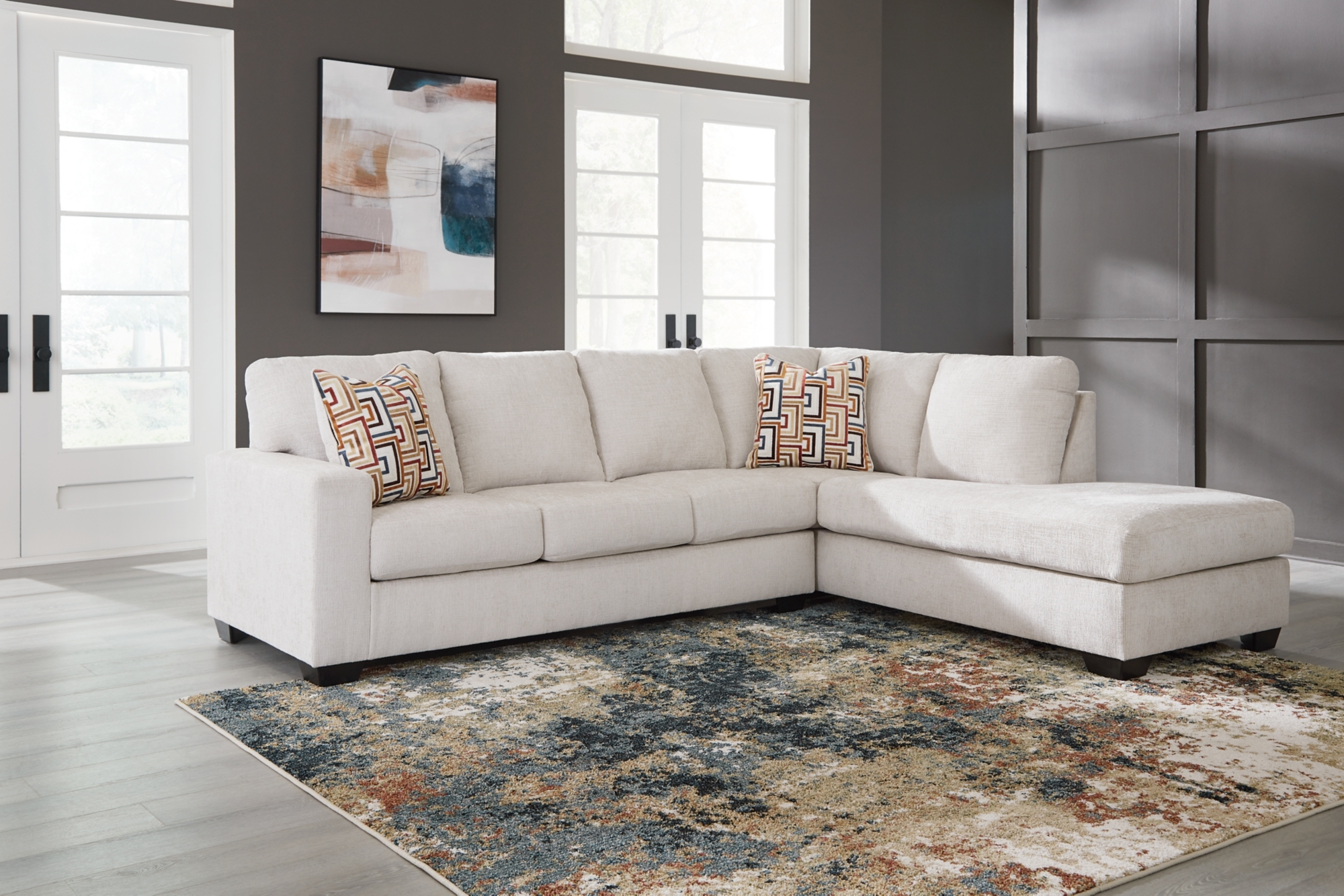 2-Piece Sectional With Chaise