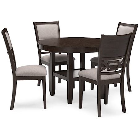 Dining Table And 4 Chairs (Set Of 5)