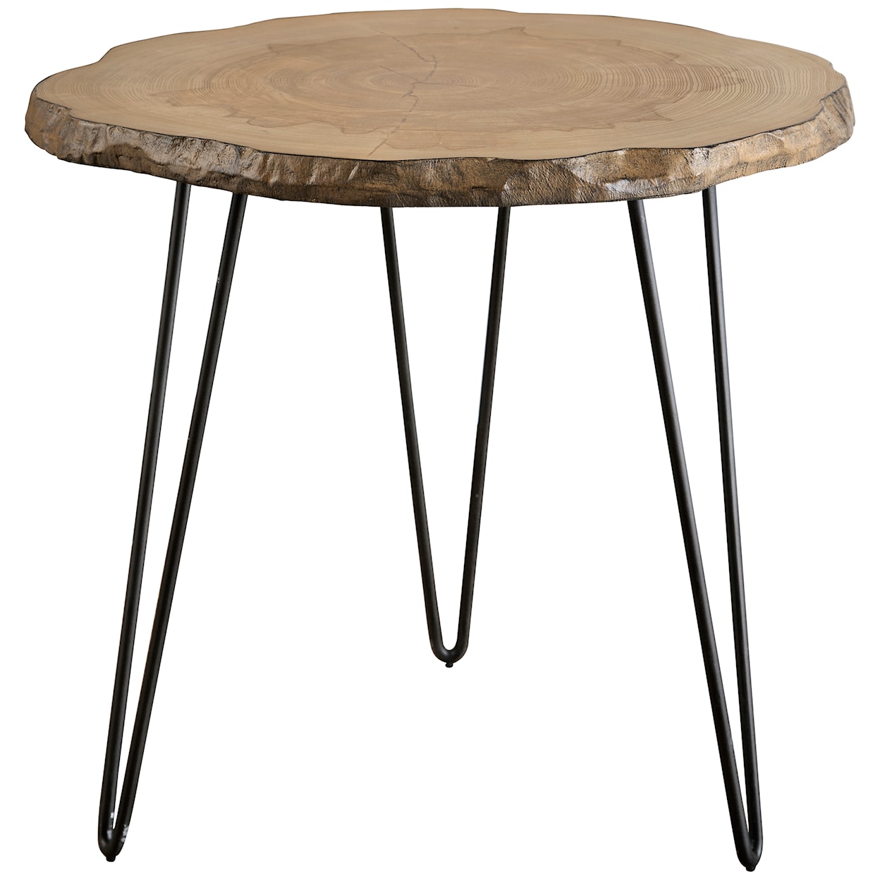 Uttermost Runay Runay Wood Slab Side Table