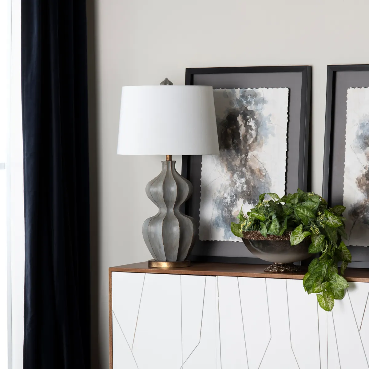 Crestview Collection Garnet Table Lamp Garnet Table Lamp