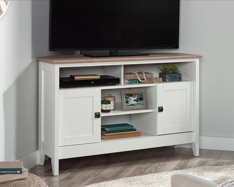 2-Door Corner TV Stand